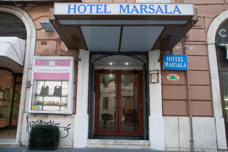 마르살라 호텔 로마 외부 사진